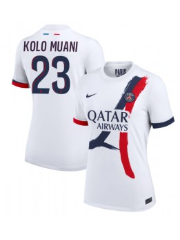 Paris Saint-Germain Randal Kolo Muani #23 Zenski Gostujuci Dres 2024-25 Kratak Rukavima